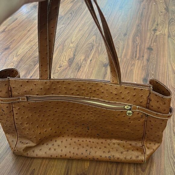 Gorgeous vintage ostrich handbag made in Italy - Picture 3 of 9